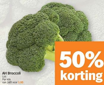 Promoties Ah broccoli - Huismerk - Albert Heijn - Geldig van 18/03/2024 tot 24/03/2024 bij Albert Heijn