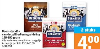Promotions Beemster 48+ - Beemster - Valide de 18/03/2024 à 24/03/2024 chez Albert Heijn