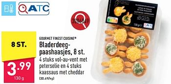 Promoties Bladerdeeg- paashaasjes - Gourmet Finest Cuisine - Geldig van 25/03/2024 tot 30/03/2024 bij Aldi