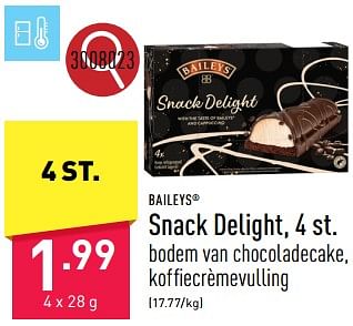 Promoties Snack delight - Baileys - Geldig van 25/03/2024 tot 30/03/2024 bij Aldi