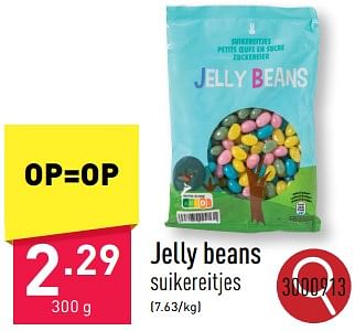 Promoties Jelly beans - Huismerk - Aldi - Geldig van 25/03/2024 tot 30/03/2024 bij Aldi