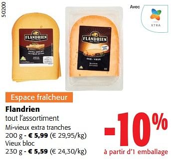 Promotions Flandrien tout l’assortiment - Flandrien  - Valide de 13/03/2024 à 26/03/2024 chez Colruyt