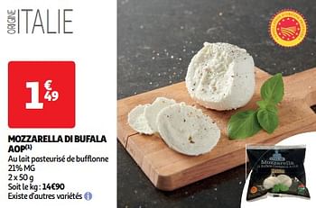 Promotions Mozzarella di bufala aop - Produit Maison - Auchan Ronq - Valide de 19/03/2024 à 31/03/2024 chez Auchan Ronq