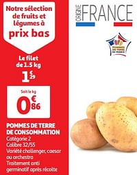 Pommes de terre de consommation-Huismerk - Auchan