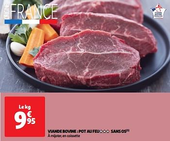 Promotions Viande bovine : pot au feu sans os - Produit Maison - Auchan Ronq - Valide de 19/03/2024 à 31/03/2024 chez Auchan Ronq