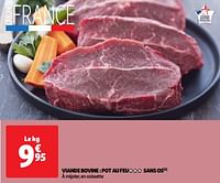 Viande bovine : pot au feu sans os-Huismerk - Auchan