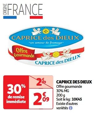 Promotions Caprice des dieux - Caprice des Dieux - Valide de 19/03/2024 à 31/03/2024 chez Auchan Ronq