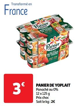Promoties Panier de yoplait - Yoplait - Geldig van 19/03/2024 tot 31/03/2024 bij Auchan