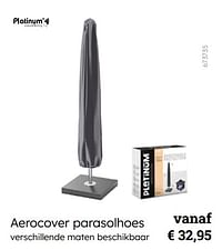 Aerocover parasolhoes-Platinum Casual Living