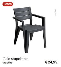 Julie stapelstoel-Keter