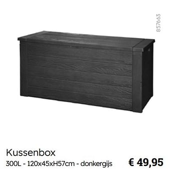 Promotions Kussenbox - Produit Maison - Multi Bazar - Valide de 08/03/2024 à 30/06/2024 chez Multi Bazar