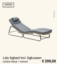 Lely ligbed incl. ligkussen-Garden Impressions