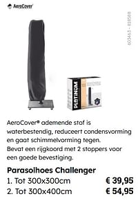 Parasolhoes challenger-AeroCover