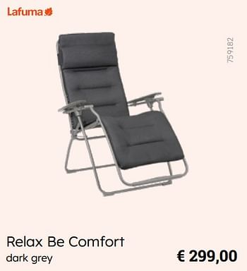 Promotions Relax be comfort - Lafuma - Valide de 08/03/2024 à 30/06/2024 chez Multi Bazar