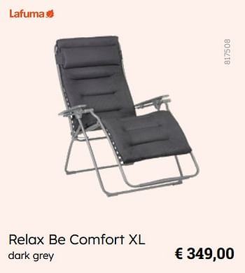Promoties Relax be comfort xl - Lafuma - Geldig van 08/03/2024 tot 30/06/2024 bij Multi Bazar