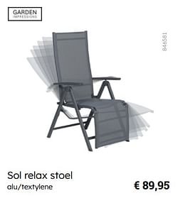 Sol relax stoel