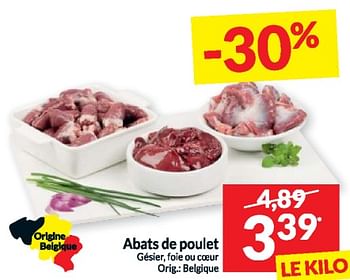 Promotions Abats de poulet - Produit maison - Intermarche - Valide de 19/03/2024 à 24/03/2024 chez Intermarche