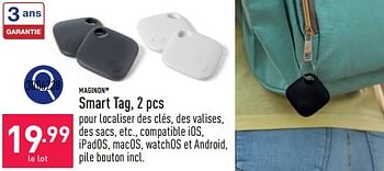 Promoties Smart tag - Maginon - Geldig van 25/03/2024 tot 30/03/2024 bij Aldi