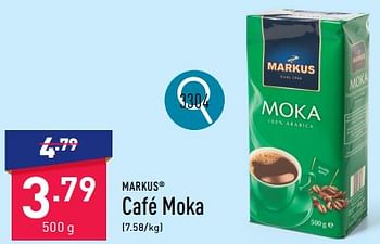 Promoties Café moka - Markus - Geldig van 25/03/2024 tot 30/03/2024 bij Aldi