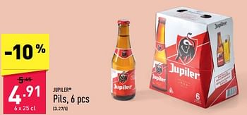 Promotions Jupiler pils - Jupiler - Valide de 25/03/2024 à 30/03/2024 chez Aldi