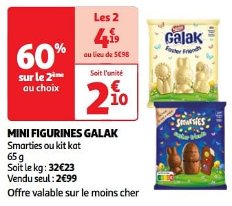 Promoties Mini figurines galak - Nestlé - Geldig van 19/03/2024 tot 01/04/2024 bij Auchan