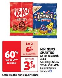 Mini oeufs smarties-Nestlé