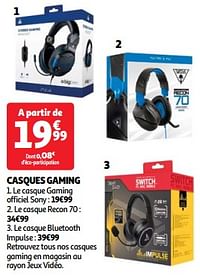 Casque gaming officiel sony-BIGben