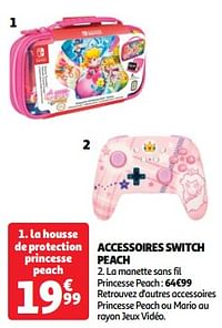 Housse de protection princesse peach-Nintendo