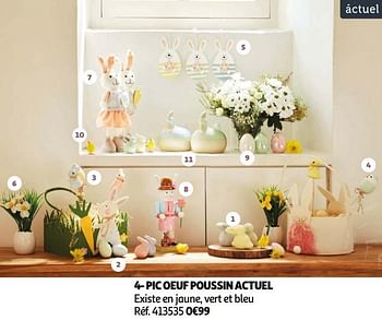 Promoties Pic oeuf poussin actuel - Huismerk - Auchan - Geldig van 19/03/2024 tot 01/04/2024 bij Auchan