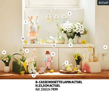 Promoties Casse noisette lapin actuel actuel - Huismerk - Auchan - Geldig van 19/03/2024 tot 01/04/2024 bij Auchan