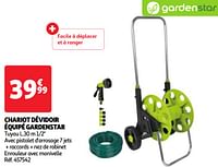 Chariot dévidoir équipé gardenstar-GardenStar