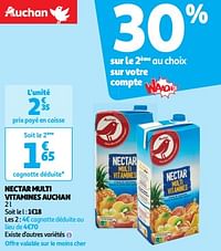 Nectar multi vitamines auchan-Huismerk - Auchan