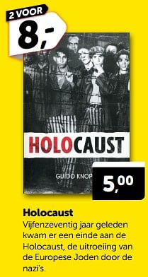 Promoties Holocaust - Huismerk - Boekenvoordeel - Geldig van 16/03/2024 tot 24/03/2024 bij BoekenVoordeel