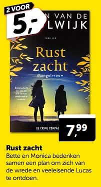 Promoties Rust zacht - Huismerk - Boekenvoordeel - Geldig van 16/03/2024 tot 24/03/2024 bij BoekenVoordeel