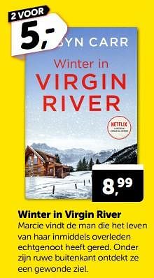 Promoties Winter in virgin river - Huismerk - Boekenvoordeel - Geldig van 16/03/2024 tot 24/03/2024 bij BoekenVoordeel