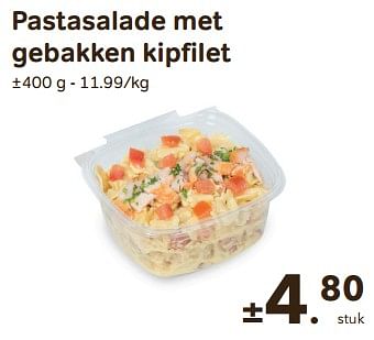 Promoties Pastasalade met gebakken kipfilet - Huismerk - Buurtslagers - Geldig van 28/02/2024 tot 28/03/2024 bij Buurtslagers