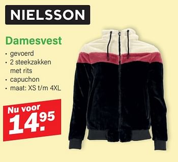 Promoties Damesvest - Nielsson - Geldig van 11/03/2024 tot 30/03/2024 bij Van Cranenbroek