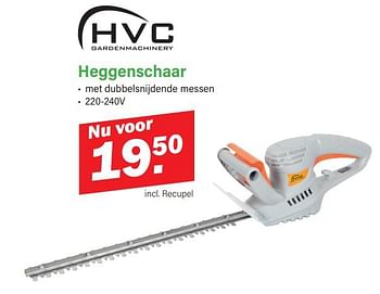 Promoties Heggenschaar - HVC - Geldig van 11/03/2024 tot 30/03/2024 bij Van Cranenbroek