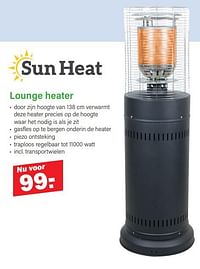 Lounge heater-Sun Heat