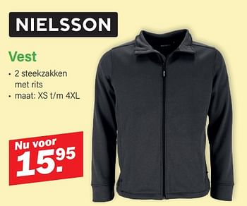 Promoties Vest - Nielsson - Geldig van 11/03/2024 tot 30/03/2024 bij Van Cranenbroek