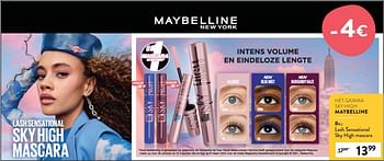 Promoties Lash sensational sky high mascara - Maybelline - Geldig van 13/03/2024 tot 26/03/2024 bij DI
