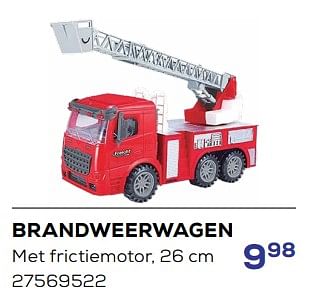 Promotions Brandweerwagen - Produit maison - Supra Bazar - Valide de 15/03/2024 à 18/04/2024 chez Supra Bazar