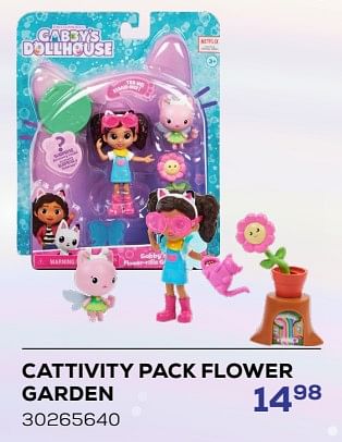 Promoties Cattivity pack flower garden - Spin Master - Geldig van 15/03/2024 tot 18/04/2024 bij Supra Bazar