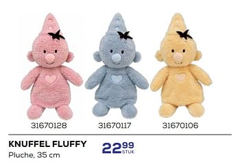 Promoties Knuffel fluffy - Huismerk - Supra Bazar - Geldig van 15/03/2024 tot 18/04/2024 bij Supra Bazar