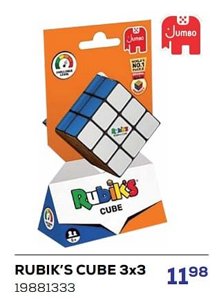 Promotions Rubik’s cube - Jumbo - Valide de 15/03/2024 à 18/04/2024 chez Supra Bazar