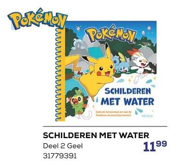 Promotions Schilderen met water - Pokemon - Valide de 15/03/2024 à 18/04/2024 chez Supra Bazar