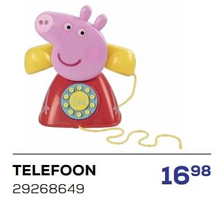 Promotions Telefoon - Peppa  Pig - Valide de 15/03/2024 à 18/04/2024 chez Supra Bazar