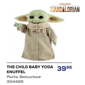 Promoties The child baby yoda knuffel - Star Wars - Geldig van 15/03/2024 tot 18/04/2024 bij Supra Bazar