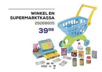 Promotions Winkel en supermarktkassa - Peppa  Pig - Valide de 15/03/2024 à 18/04/2024 chez Supra Bazar