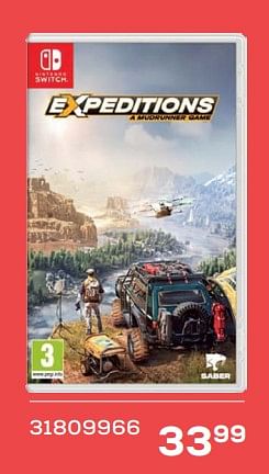 Promotions Expeditions - Focus Home Interactive - Valide de 15/03/2024 à 18/04/2024 chez Supra Bazar